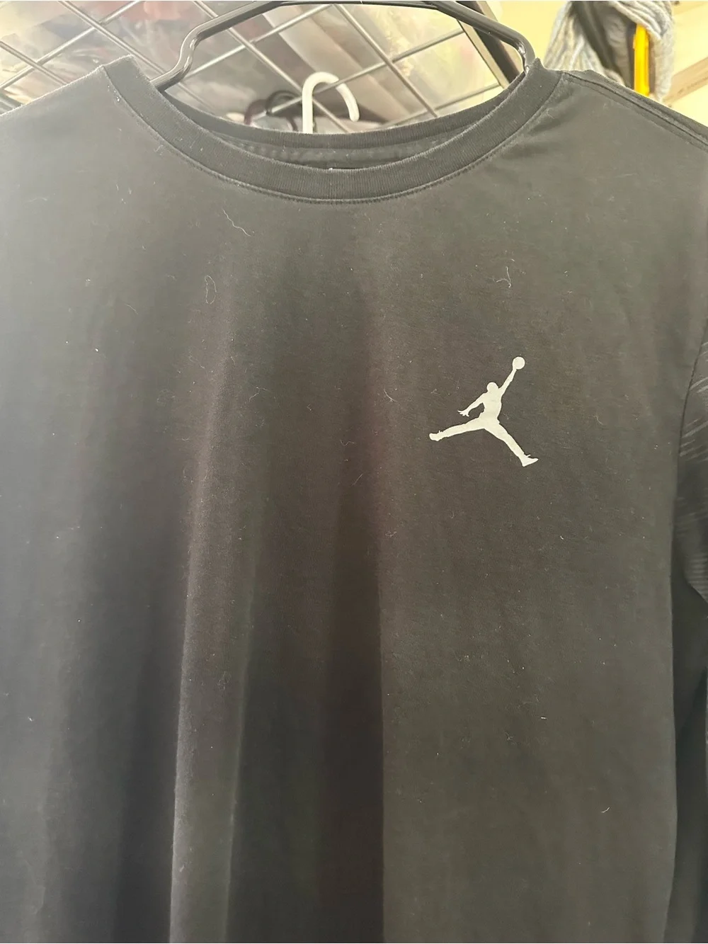 Jordan Dri-FIT Long Sleeve Shirt Black